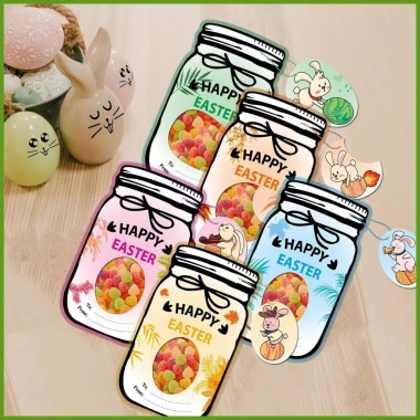 Thiệp Phục Sinh 20 mảnh - Giữ kẹo, giỏ Easter Basket, thiệp mùa xuân cho bé trai - Giá ưu đãi 111.100 VND