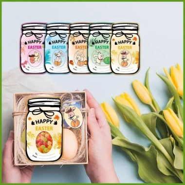 Thiệp Phục Sinh 20 mảnh - Giữ kẹo, giỏ Easter Basket, thiệp mùa xuân cho bé trai - Giá ưu đãi 111.100 VND