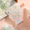 Thiệp quà tặng bông hoa 5 cánh in 3D màu sắc sắc nét ưu đãi 20/10 sinh nhật 10.000đ 4
