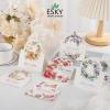 Thiệp Quà Tặng ESKY Aroma Garden – Thiệp Hoa Trang Trí Decor Chúc Mừng và Cảm Ơn, Giá ưu đãi 15.000 VND