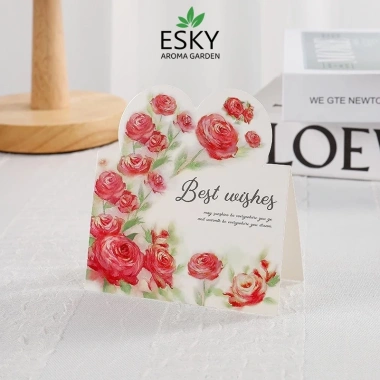 Thiệp Quà Tặng ESKY Aroma Garden – Thiệp Hoa Trang Trí Decor Chúc Mừng và Cảm Ơn, Giá ưu đãi 15.000 VND 5 Thiệp Quà Tặng ESKY Aroma Garden – Thiệp Hoa Trang Trí Decor Chúc Mừng và Cảm Ơn, Giá ưu đãi 15.000 VND 5