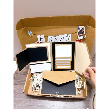 Thiệp Scrapbook Handmade Ảnh Theo Yêu Cầu - Quà Tặng Người Yêu, Bạn Bè Dịp Anniversary, Giá 80.000đ