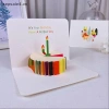 Thiệp Sinh Nhật 3D B&N Thẻ Bánh Hoa Ngộ Nghĩnh, Phong Bì Greeg Cho Nữ Trẻ Em 9