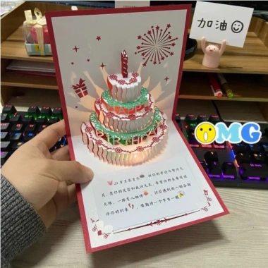 Thiệp Sinh Nhật 3D Có Nhạc Đèn Hình Bánh Gato Happy Birthday - Giá Ưu Đãi 73.500₫ 3 Thiệp Sinh Nhật 3D Có Nhạc Đèn Hình Bánh Gato Happy Birthday - Giá Ưu Đãi 73.500₫ 3
