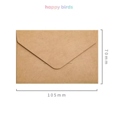 Thiệp sinh nhật combo 20 phong bì vintage giấy kraft - Lời chúc giáng sinh - The Happy Birds giá 22.000đ 9 Thiệp sinh nhật combo 20 phong bì vintage giấy kraft - Lời chúc giáng sinh - The Happy Birds giá 22.000đ 9