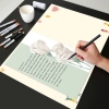 Thiệp sinh nhật hoạt hình Jumbo A4 kèm phong bì ngọc trai cho nhóm kinh doanh 7