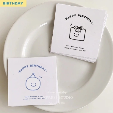 Thiệp sinh nhật OIOI-12 - Thiệp chúc mừng, nhãn dán Happy Birthday chỉ 22.000đ 5 Thiệp sinh nhật OIOI-12 - Thiệp chúc mừng, nhãn dán Happy Birthday chỉ 22.000đ 5