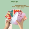 Thiệp Tết cao cấp size Đỏ chúc mừng năm mới kèm phong bì - Diệp Lạc, giá 24.030₫ 9