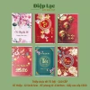 Thiệp Tết ĐẠI 12x18cm Cao Cấp - Chúc Năm Mới sang trọng kèm phong bì - vpp Diệp Lạc