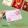 Thiệp Tết ĐẠI 12x18cm Cao Cấp - Chúc Năm Mới sang trọng kèm phong bì - vpp Diệp Lạc 3