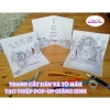 Thiệp Tranh Tô Màu Giáng Sinh Pop Up - Cắt Dán Sáng Tạo Cho Bé, Giá 25.000 VNĐ 3