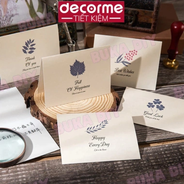 Thiệp Vintage bì Kraft thiệp quà tặng sinh nhật handmade - Giá ưu đãi 27.000đ 6 Thiệp Vintage bì Kraft thiệp quà tặng sinh nhật handmade - Giá ưu đãi 27.000đ 6