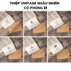 Thiệp Vintage bì Kraft thiệp quà tặng sinh nhật handmade - Giá ưu đãi 27.000đ 10