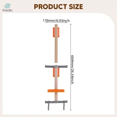 Thiết bị bảo quản đa năng - móc treo mũ bảo hiểm, giày, kính, tiết kiệm không gian nhà để xe gia đình 8