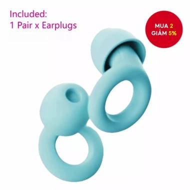 Thiết bị cách âm học khi ngủ - Nút tai silicone chống ồn, giảm 20% còn 52.800₫