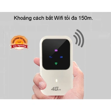 Thiết bị lắp SIM phát Wifi 5G/4G/3G pin sạc, tiện dụng cho vùng sâu xa - 599.000₫ 3