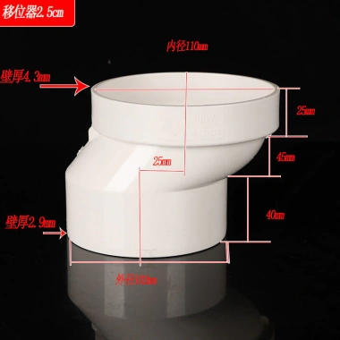 Thiết bị lệch tâm Squat Toilet 110 không đào đất, điều chỉnh dịch chuyển 10cm – Giá 80.135₫ 2