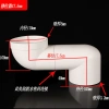 Thiết bị lệch tâm Squat Toilet 110 không đào đất, điều chỉnh dịch chuyển 10cm – Giá 80.135₫ 8