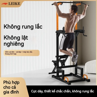 Thiết bị tập thể dục tại nhà: máy leo cầu thang + xà đòn, điều chỉnh độ cao - Giảm 28% 2 Thiết bị tập thể dục tại nhà: máy leo cầu thang + xà đòn, điều chỉnh độ cao - Giảm 28% 2