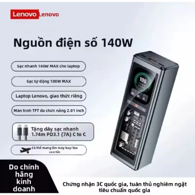 Thinkplus Fluxco 140W 20.000mAh – Pin dự phòng sạc nhanh, giá chỉ 1.1tr sau giảm 8 Thinkplus Fluxco 140W 20.000mAh – Pin dự phòng sạc nhanh, giá chỉ 1.1tr sau giảm 8
