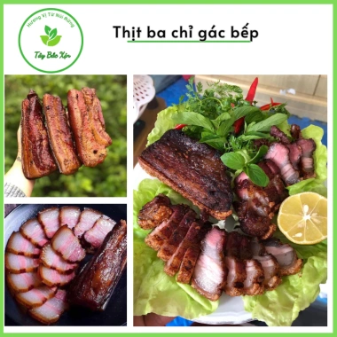 Thịt ba chỉ gác bếp chuẩn vị Tây Bắc - Hút chân không, chỉ 151.050₫ 2