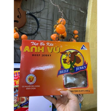 Thịt Bò Khô Anh Vũ Quảng Ngãi 440g - Giá ưu đãi 120.000đ, hương vị thơm ngon 8