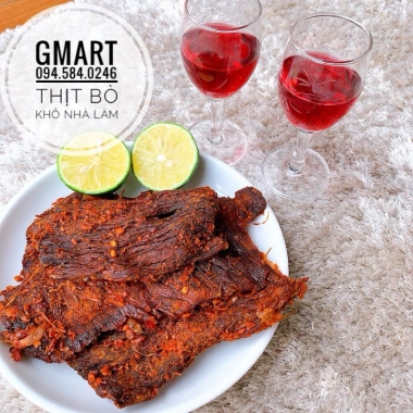 Thịt bò khô miếng 500g bò xịn 100% không pha trộn - Giá ưu đãi 530.000₫