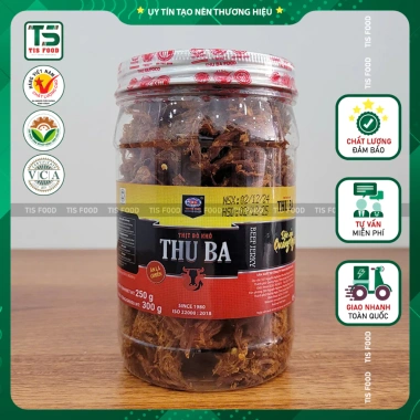 Thịt bò khô Thu Ba 300g - Chuẩn chất lượng, ngon khó cưỡng, giảm giá 288k 8