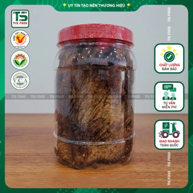 Thịt bò khô Thu Ba 500g hũ nhựa - Khô bò thơm ngon, chất lượng, giá ưu đãi 479k 2