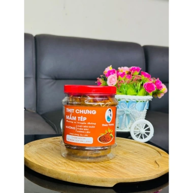 Thịt Chứng Mắm Tép Vị Truyền Thống 300g Giảm Giá 130k Hương Vị Đậm Đà Thịt Ngon Thịt Chứng Mắm Tép Vị Truyền Thống 300g Giảm Giá 130k Hương Vị Đậm Đà Thịt Ngon