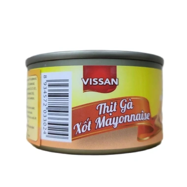 Thịt gà xốt Mayonnaise Vissan 85g - Hộp nhỏ, Chicken Spread, Giá chỉ 26.000đ