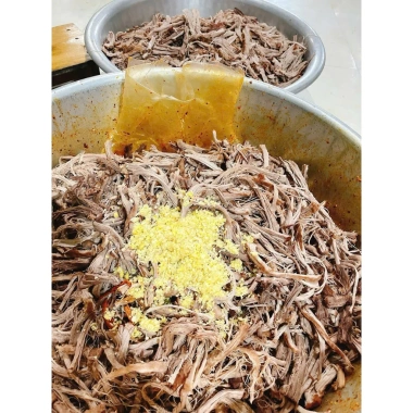 Thịt khô 500g Khô Heo và Bò Hanmade - Giảm giá 275k, ngon, thơm, tiện lợi 6
