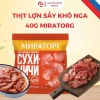 Thịt lợn sấy khô Nga 40g Miratorg - Nguyên chất, đậm vị, giá ưu đãi 71.012đ