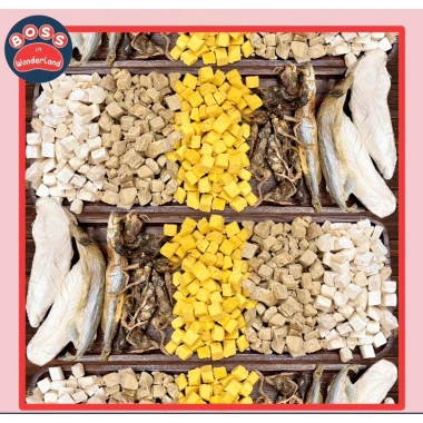 Thịt sấy đông khô 500g cho thú cưng - gà, chim, cút, cá, không ẩm, chỉ 50.000đ 8