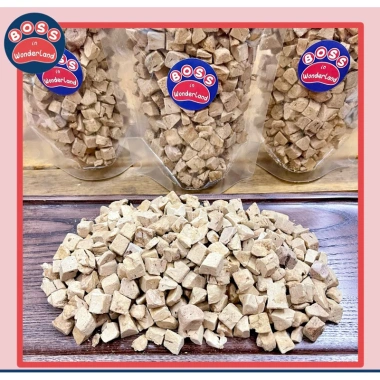 Thịt sấy đông khô 500g cho thú cưng - gà, chim, cút, cá, không ẩm, chỉ 50.000đ 10