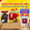 Thịt trâu gác bếp Tây Bắc HUGI FOOD OCOP 500g Điện Biên, hộp quà Tết 450.000₫ 10
