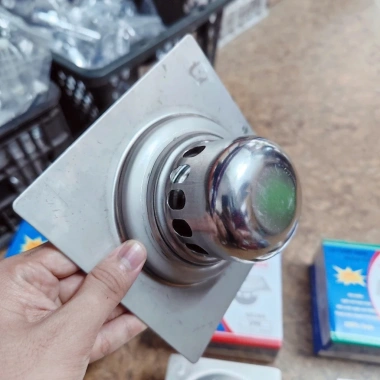 Thoát Sàn Inox Cao Cấp Ngăn Mùi Cống Nhà Tắm - Không Gỉ Sét, Giá 93.000₫