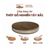Thớt gỗ nghiến tròn đa kích cỡ, không tâm - Giá chỉ 110.000đ, chất lượng bền bỉ 2