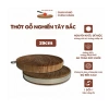 Thớt gỗ nghiến tròn đa kích cỡ, không tâm - Giá chỉ 110.000đ, chất lượng bền bỉ 5