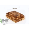 Thớt Gỗ Teak KAIYO Chữ Nhật Cao Cấp - Không Khô Nứt, Không Cong Vênh, Giá 275k 3