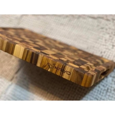 Thớt Gỗ Teak KAIYO Chữ Nhật Cao Cấp - Không Khô Nứt, Không Cong Vênh, Giá 275k 4