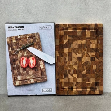 Thớt gỗ Teak Kaiyo DC01-DC04 - Thương hiệu Nhật, hàng chuẩn chính hãng, giá ưu đãi 250.000 VND