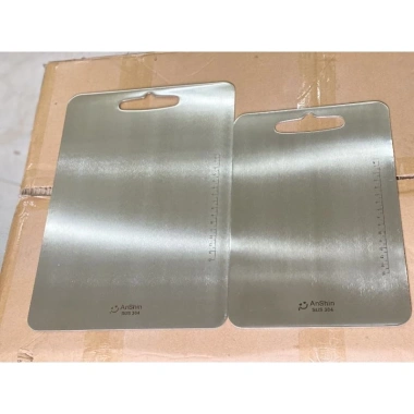 Thớt inox 304 Anshin cao cấp - Kháng khuẩn, khử mùi, giảm giá 250k (Giá gốc 310k) 7