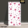THP-50 & THP-178 Tấm Dán Tường Bướm Hồng 3D Ngọc Trai - Thiết Kế Mới, Giá 375.200₫ 5