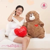 Thú bông gấu trái tim đỏ 2in1 - Quà tặng Valentine & 8/3, lông xù cao cấp, giá ưu đãi 160k 4