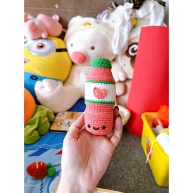 Thú bông handmade bình nước - Đồ chơi mềm mại, giá ưu đãi 40.000đ, làm quà tặng 2