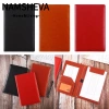 Thư mục A5 NAMSHEVA PU chống nước, khe cắm thẻ, kẹp tài liệu - 138.348₫