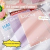 Thư mục ANDIN A4 - Dữ liệu sinh viên, túi giấy thi trong suốt, lá rời - Quà tặng 9