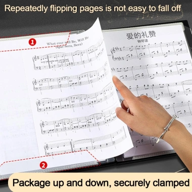 Thư mục nhạc Sheet AWNGD - Hộp đựng nhạc chống nước, sửa đổi, phát lại piano - Giá 99.400₫ 7 Thư mục nhạc Sheet AWNGD - Hộp đựng nhạc chống nước, sửa đổi, phát lại piano - Giá 99.400₫ 7
