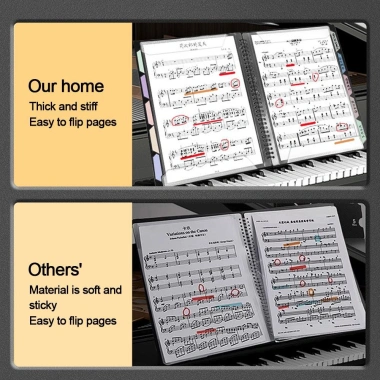 Thư mục nhạc Sheet AWNGD - Hộp đựng nhạc chống nước, sửa đổi, phát lại piano - Giá 99.400₫ 8 Thư mục nhạc Sheet AWNGD - Hộp đựng nhạc chống nước, sửa đổi, phát lại piano - Giá 99.400₫ 8